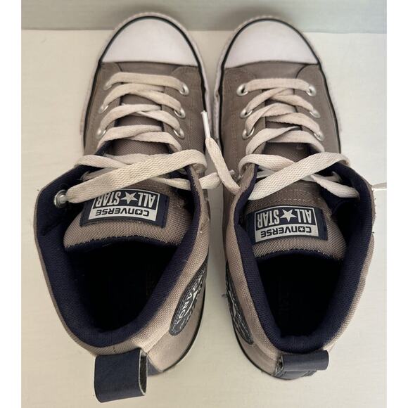 Converse Junior Shoes Size 5 Sneaker All Star Chuck Taylor Grey Blue Low top - Picture 4 of 11